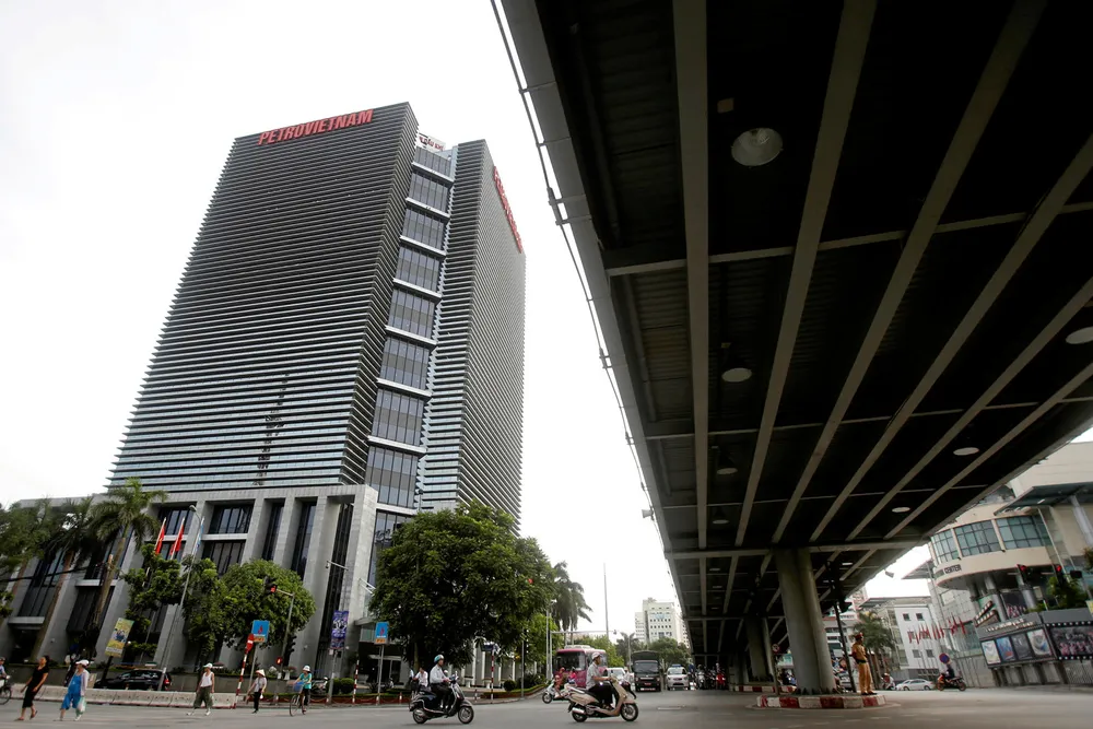 Major institution: the headquarters of PetroVietnam in Hanoi