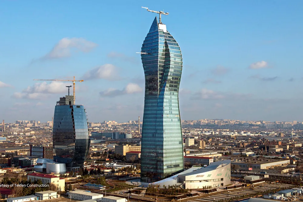 Socar Tower in Baku