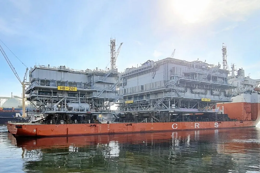 Sailaway: the Offshore Substation and Reactive Compensation Station for the Hornsea Two Offshore Wind Farm