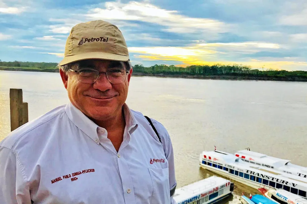 PetroTal chief executive Manolo Pablo Zuniga-Pflucker