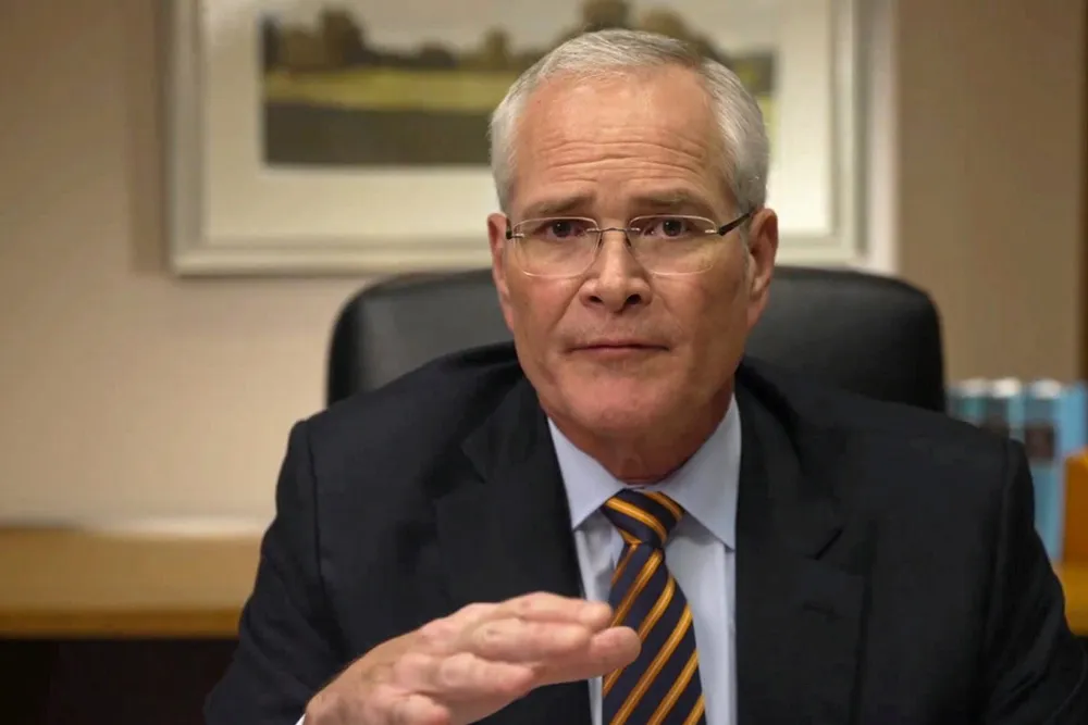 Relinquishing block: ExxonMobil chief executive Darren Woods.