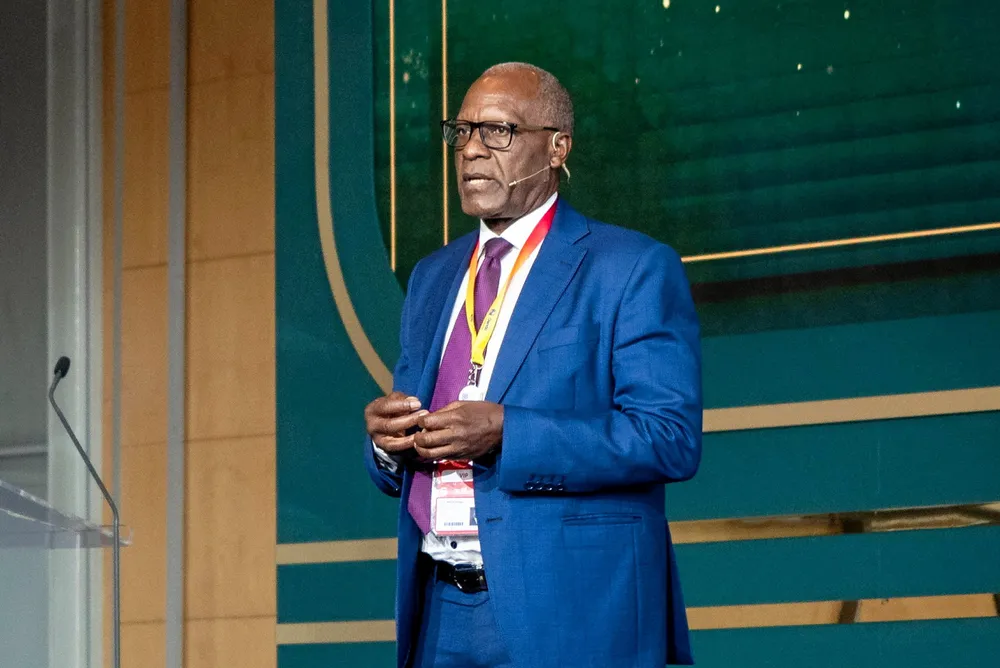 Tom Alweendo, Namibia's Minister of Mines & Energy.