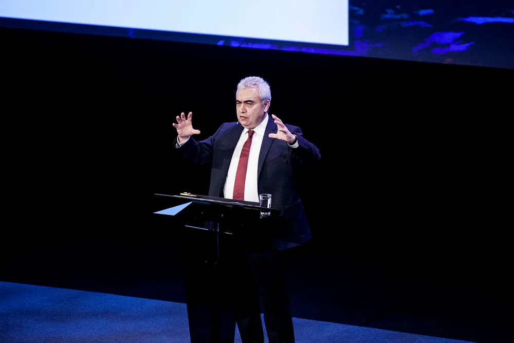 Direktør Fatih Birol i Det internasjonale energibyrået (IEA). Foto: Adrian Nielsen