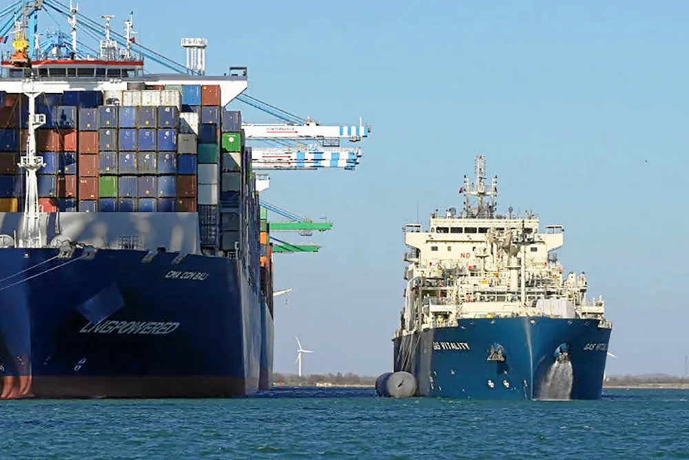 TotalEnergies Marine Fuels is expected to base another LNG bunker vessel, similar to its chartered in Gas Vitality (above), in the Port of Long Beach from 2027.