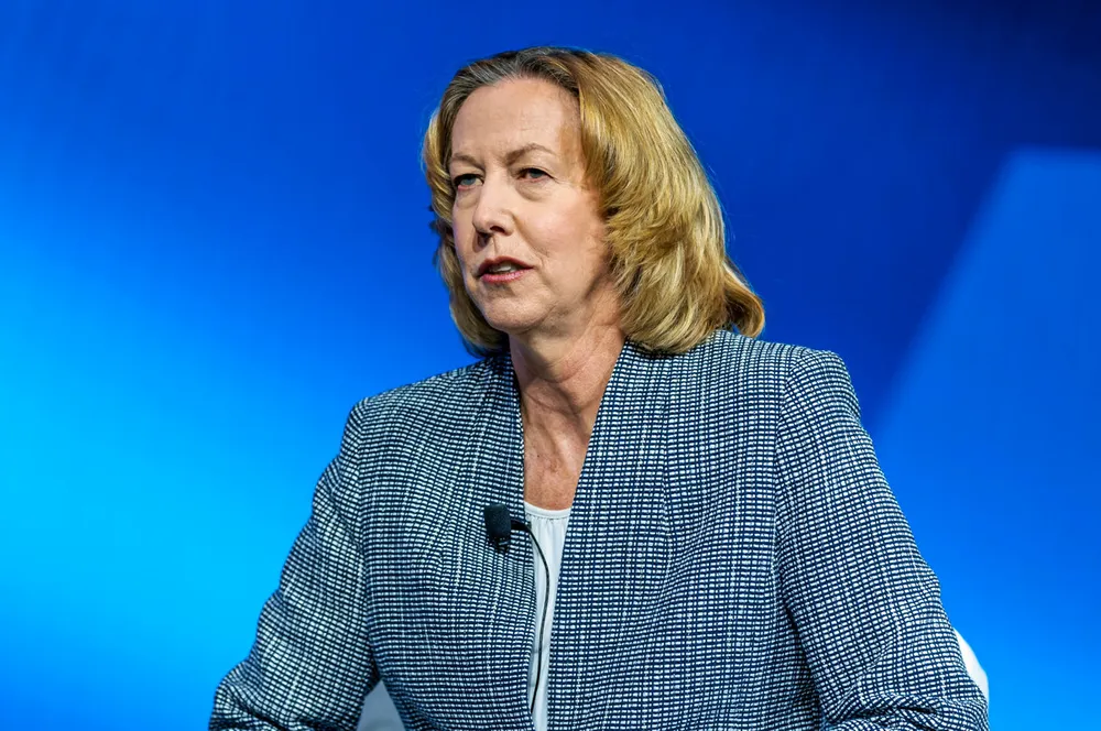 Merger discussions: Woodside chief executive Meg O'Neill