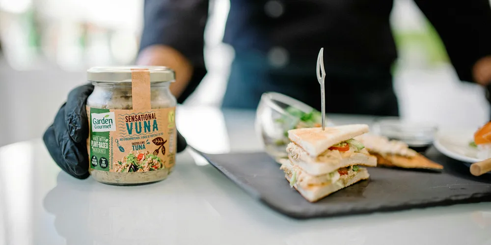 The product will be first launched under the Garden Gourmet brand in Switzerland.