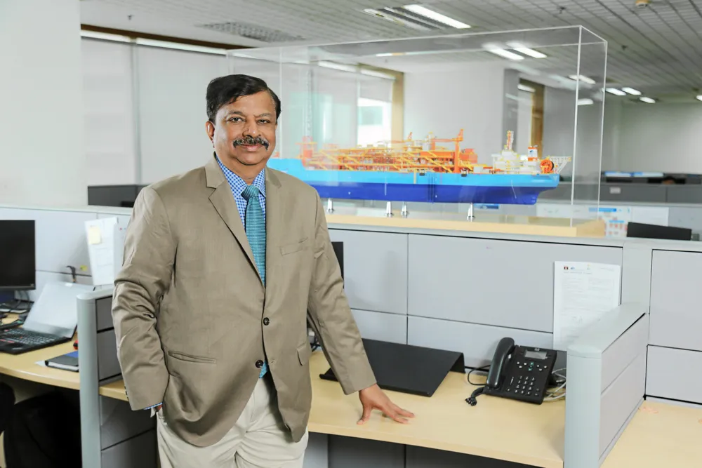 New design: Shapoorji Pallonji Energy chief executive Ravi Shankar Srinivasan.