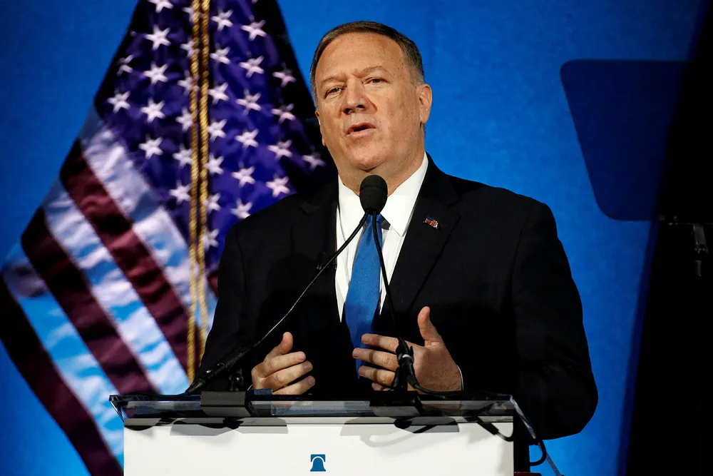 Utenriksminister Mike Pompeo ga mandag beskjed om at den formelle prosessen med trekke landet fra klimaavtalen er satt i gang.