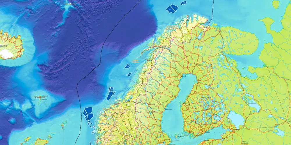 Ny analyse peker på mulige nye områder for havvind. Feltene «utpeker seg ved at det er få åpenbare konflikter og (...) at de er teknisk egnet for havvind», skriver Multiconsult.