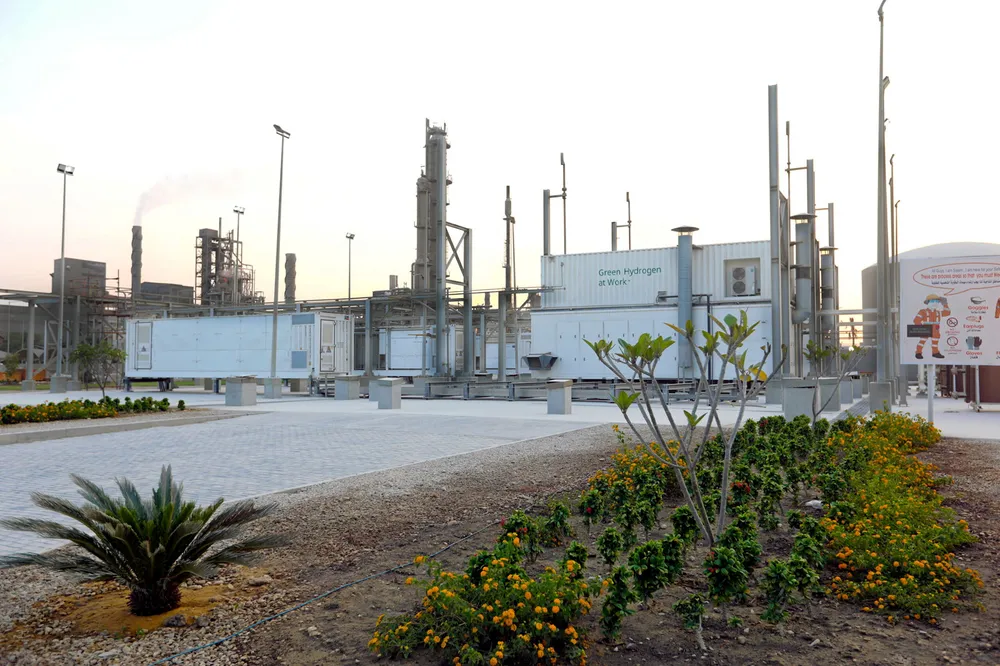 The already-operational pilot phase of Egypt Green.