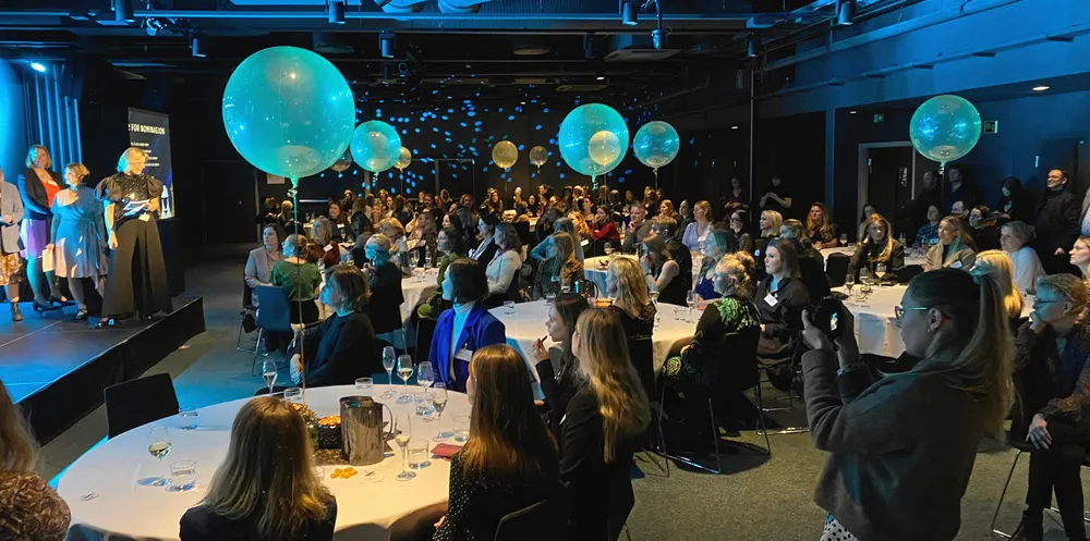 I februar samlet bransjekvinner seg for å feire Årets Kraftkvinne 2023.