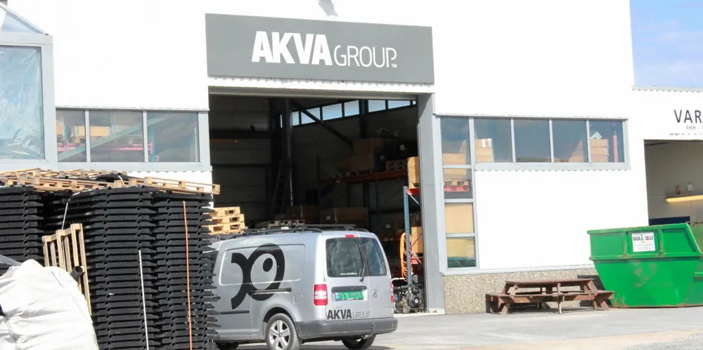 Akva Group's plant in Hitra, Norway.