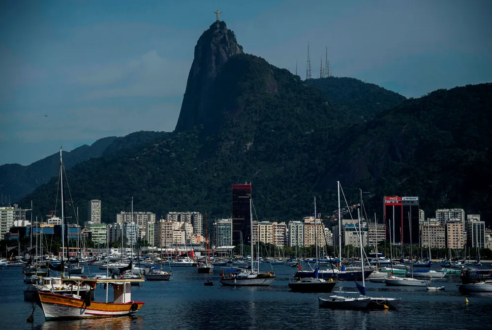 Welcome: Christ The Redeemer statue, arms open, atop Corcovado mountain, as Rio de Janeiro's state legislature puts an end to uncertainty about whether imported oil sector equipment would continue to enjoy the benefits of the Repetro tax relief