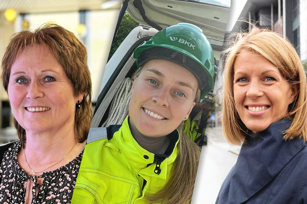 Blant de nominerte til «Årets Kraftkvinne 2024» finner man navn som (fra v) Drude Herdlevær, Anne-Marte Mehammer og Ragnhild Fresvik.