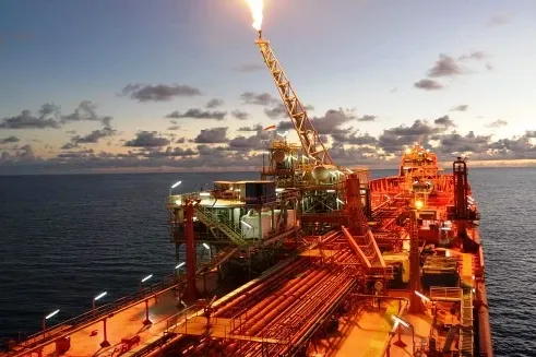 Hard at work: FPSO Rubicon Intrepid on location at the Galoc oilfield