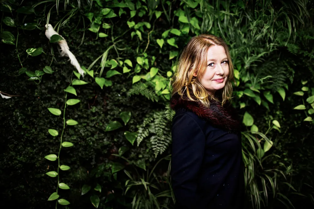 Åsa Linderborg (53) unngår å opptre på tv på grunn av alderstegn i ansiktet. Dette bildet er fra 2018.