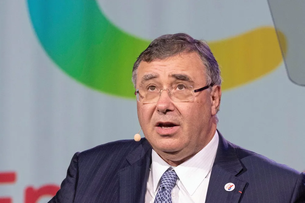 TotalEnergies chief executive Patrick Pouyanne.