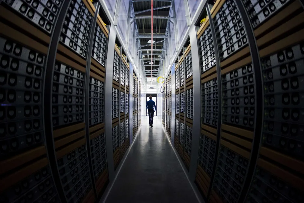 Datasentre er viktige ledd i infrastrukturen. De fleste av rundt 30 datasentre i Norge er utenlandsk eid, ifølge Helle Sjøvaag. Illustrasjonsfoto.