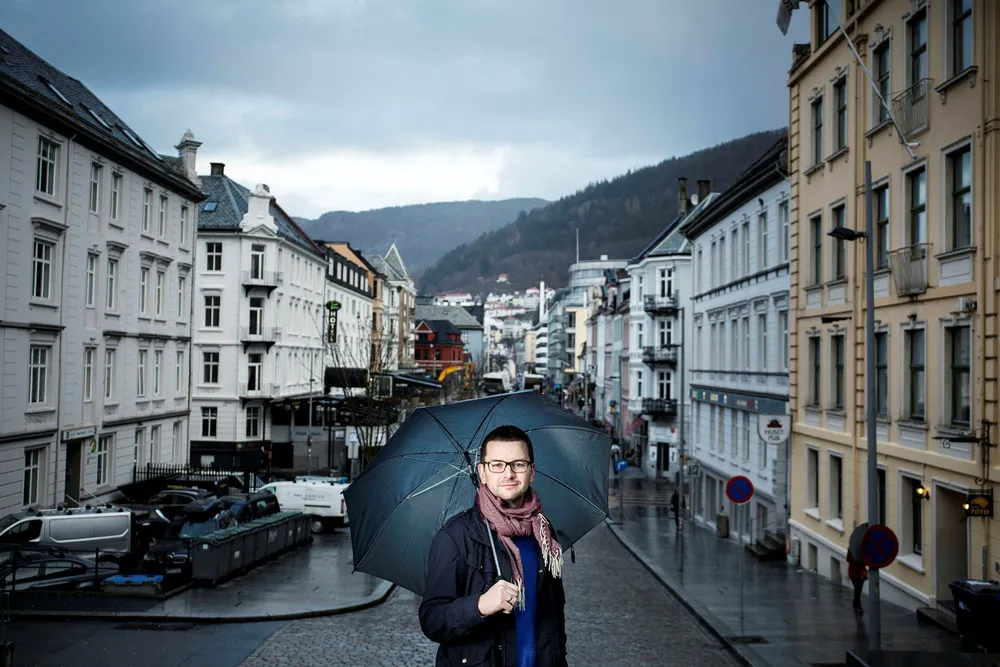 Øyulf Hjertenes, sjefredaktør i Bergens Tidende. Foto: Eivind Senneset