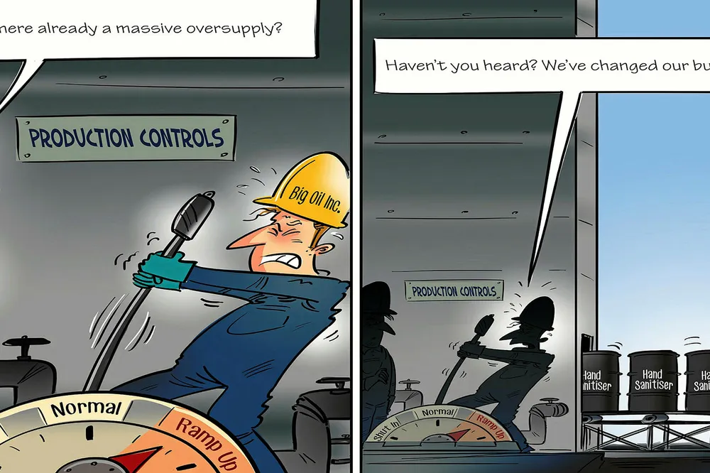 Hands-on approach: as the oil and gas industry and wider world suffers from the spread of the Covid-19 disease, some players are pitching in to help, including with the production of hand sanitisers.