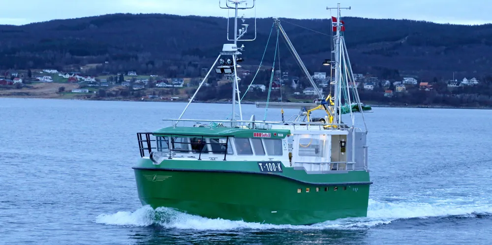 «Karoline», den første batteridrevne sjarken var klar for fiske og overlevert fra Selfa i oktober 2015.