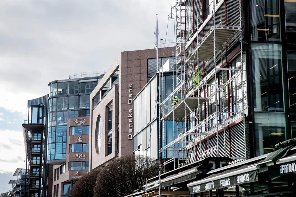 Danske Banks kontor på Aker Brygge.