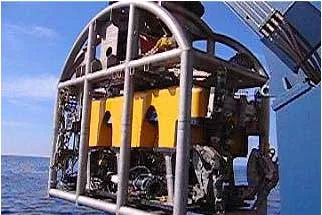 Deep worker: an Oceaneering ROV ready for deployment