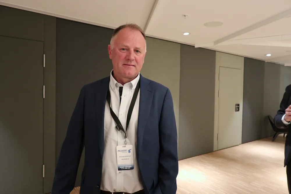 Kristian Sandtorv er styreleder i Pelagisk forening.