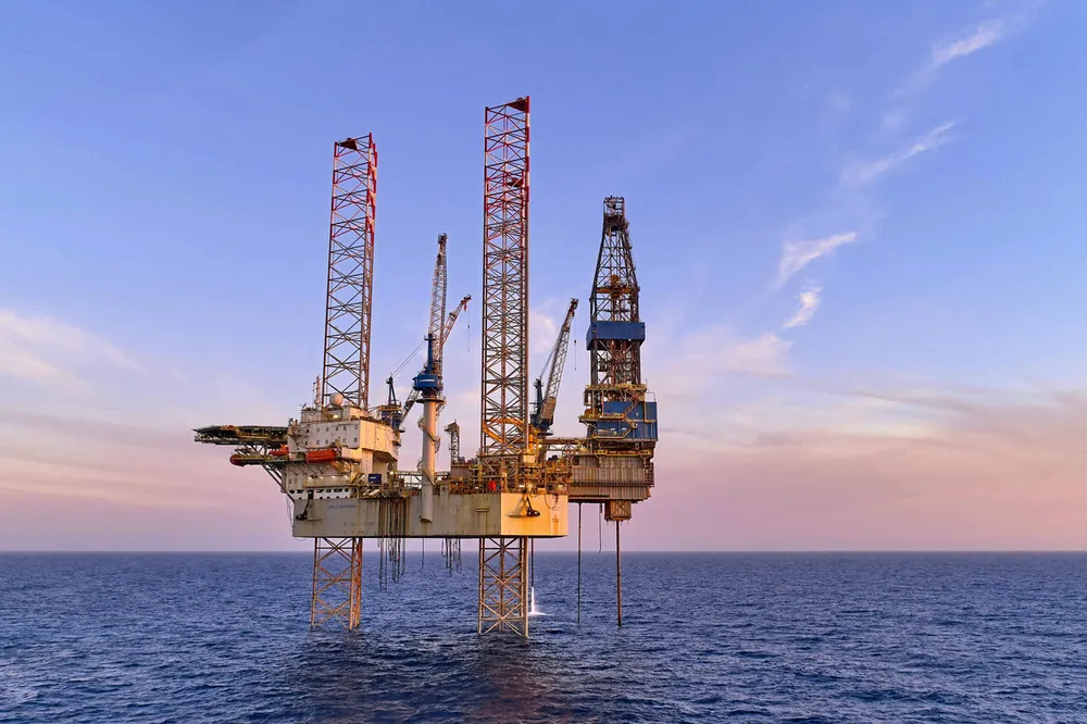 Active driller: the jack-up rig Noble Tom Prosser is active in Australia