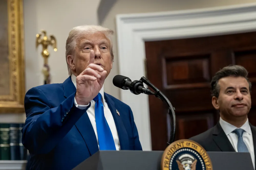 President Donald Trump says an Iranian nuclear deal has been agreed, ‘sort of’.