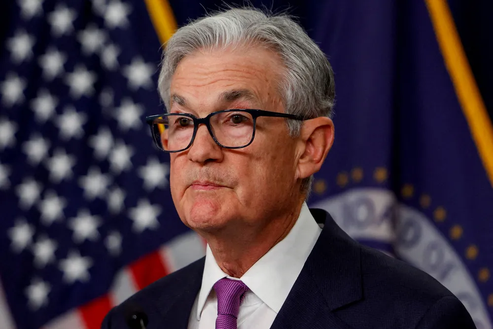 De lange rentene i USA har steget mye, også etter at sentralbanksjef Jerome Powell presenterte beslutningen om å holde styringsrenten i ro den 20. september i år.
