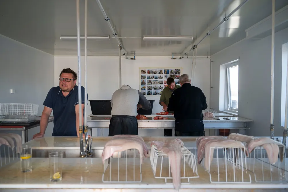 Fisketurister i sving hos Treæna Arctic Fishing på Selvær