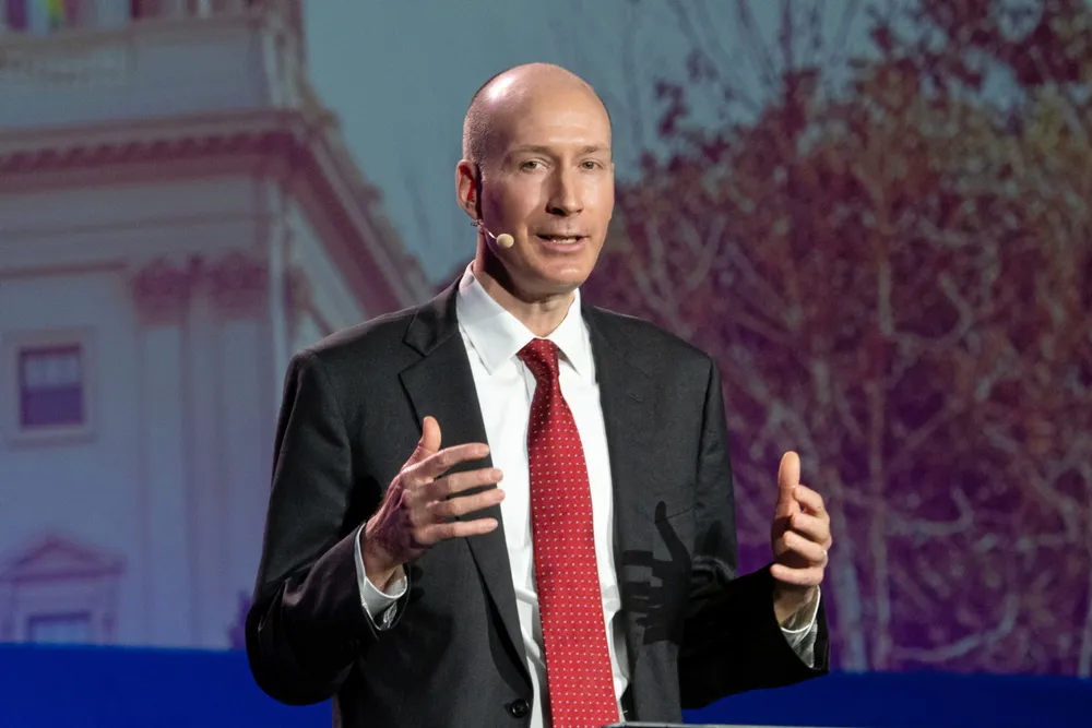 Thinking big: US Deputy Secretary of Energy David Turk believes rapid advancement in renewable-energy sources can happen now