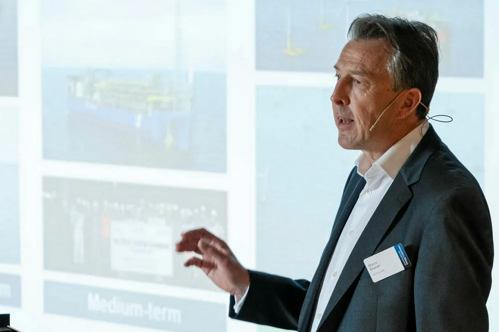 BW Offshore chief executive Marco Beenen