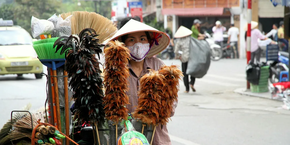 Vietnam's big cities have a pollution problem.
