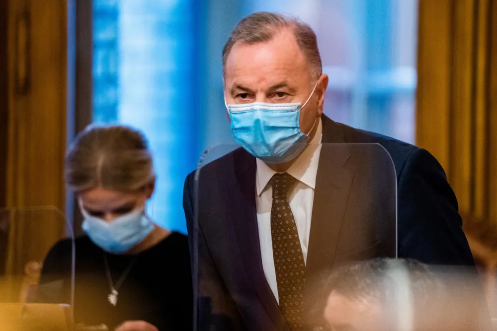 Høyre-representant og tidligere stortingspresident Olemic Thommessen.
