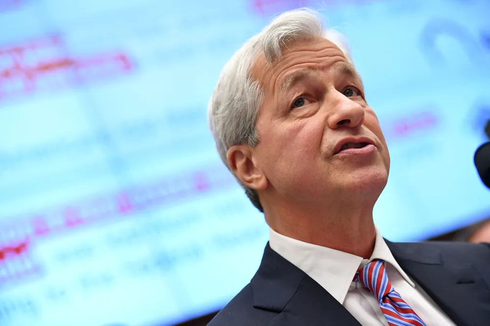 Pledge: JP Morgan Chase chief executive Jamie Dimon