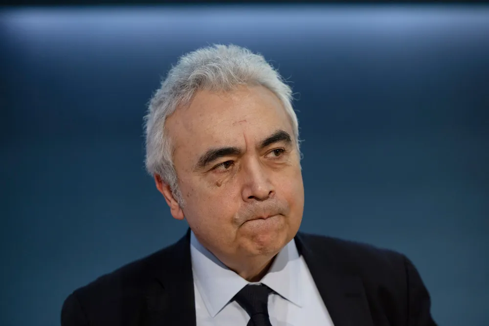 IEA-sjef Fatih Birol kommer med en oppdatering av energibyråets netto null-veikart. Her er han avbildet på Equinors høstkonferanse på Det Norske teater i fjor.
