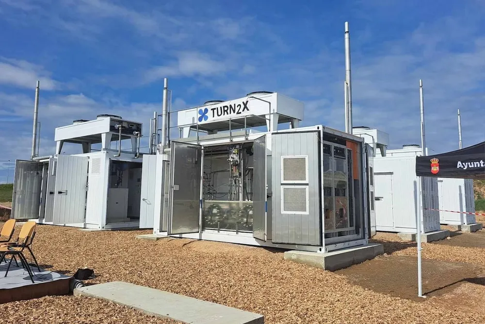 The 2MW Turn2X pilot plant in Spain
