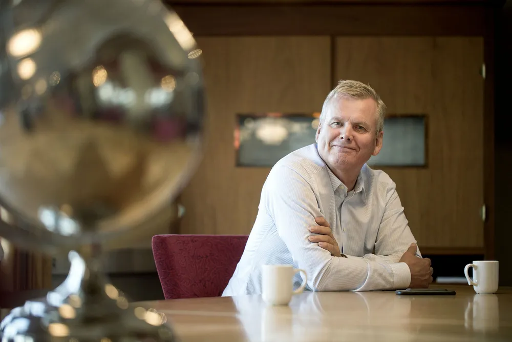 Helge Møgster og familien hadde sitt beste år noensinne i fjor. Foto: Eivind Senneset