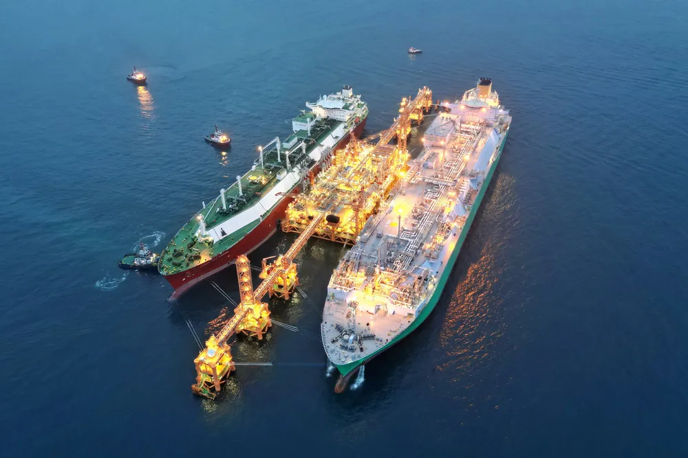 Commissioning cargo: the world’s largest FSRU is deployed in Hong Kong.
