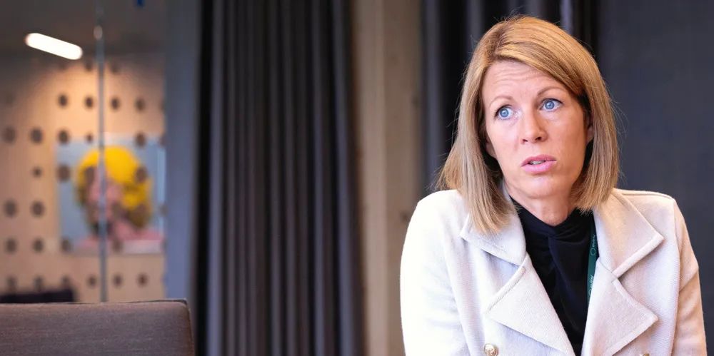 Konsernsjef i Eviny Ragnhild Janbu Fresvik leverer nær rekordresultat i år – men den underliggende driften går ikke fullt så godt.