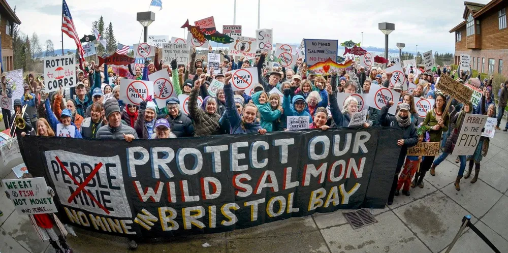 The total economic value, including subsistence uses, of the Bristol Bay watershed’s salmon resources was estimated at more than $2.2 billion in 2019, The EPA said.