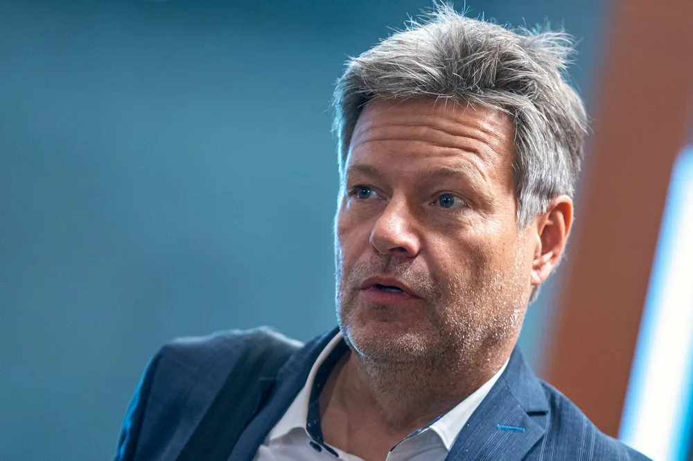 Robert Habeck, Germany's economics and climate minister.