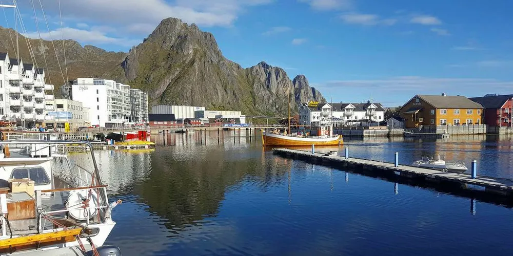 Svolvær havn. Foto: Alf Fagerheim