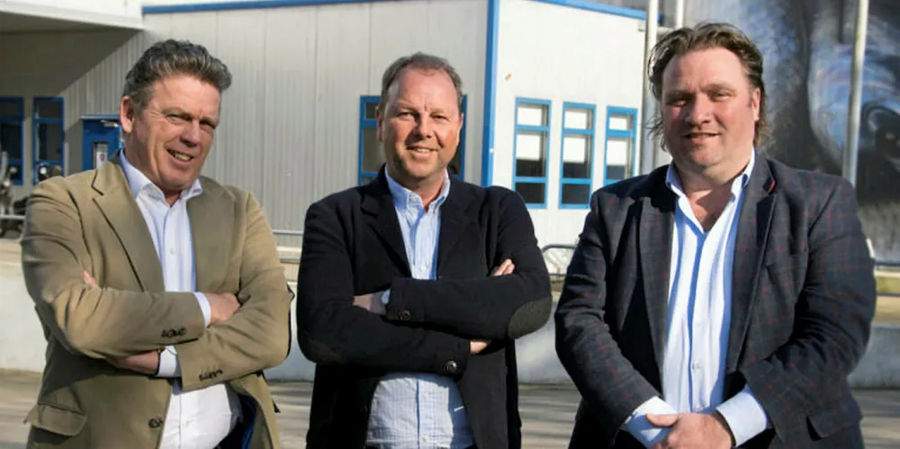 From left to right: Cees Haasnoot, Martin Haasnoot and Peter Dornbos