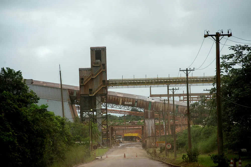 Hydros Alunorte-anlegg i Brasil.