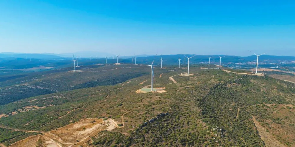 Wind farm with Nordex turbines