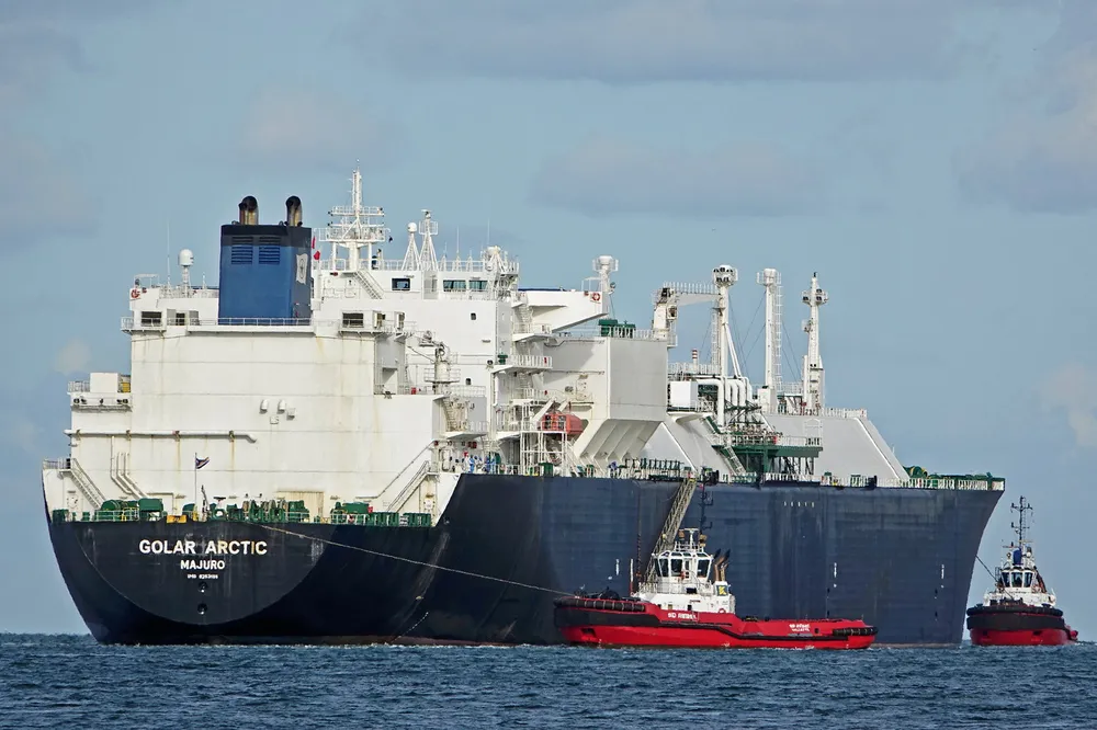 New life: the LNG carrier Golar Arctic is to be converted into a floating storage and regasification unit