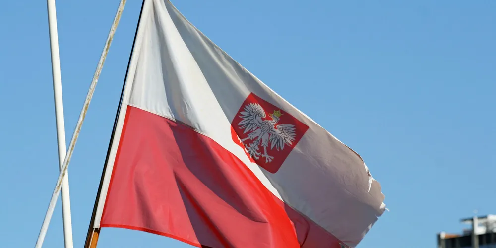 Poland flag.